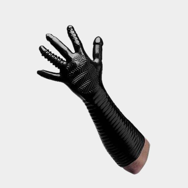 GANT LONG TEXTURÉ (FIST/MASTURBATION)
