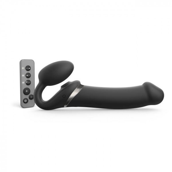 MULTI ORGASM-STRAP ON BENDABLE XL-NOIR