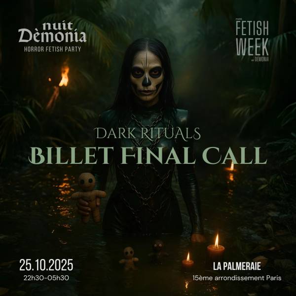 Nuit Dèmonia Rituals - Early Bird | Horror Fetish Party