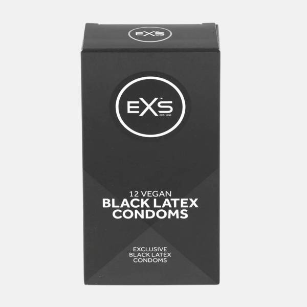 PRÉSERVATIFS NOIRS X12